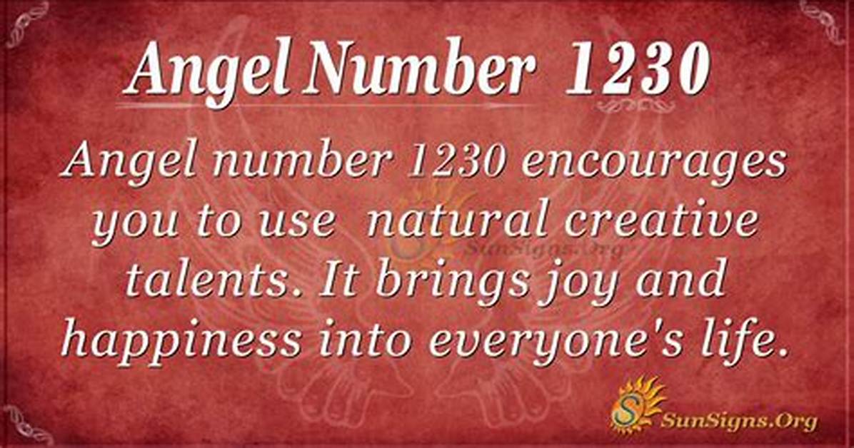 1230 Angel Number Complete Guide Love Career Twin Flame And