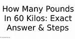 180 Pounds to Kilos: the Exact Math, Visual Scale, and Quick Conversion Chart