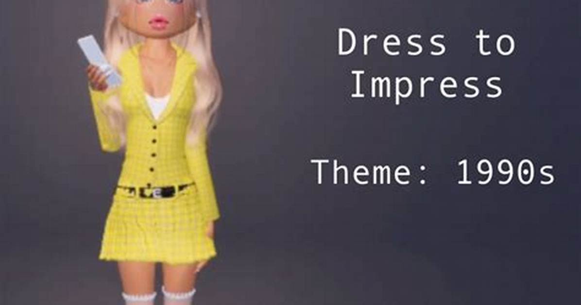 1990 Dress to Impress Visual Guide Top Tier Outfits Inspired by Real 90S