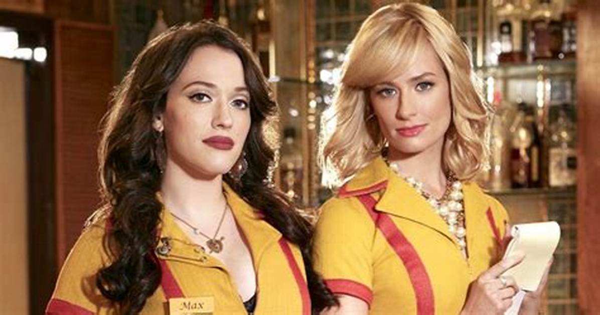 2 Broke Girls Stars Officially Reunite Kat Dennings Joins Beth Behrs On