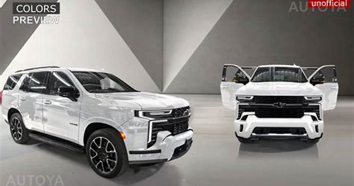 2025 to 2027 Chevrolet Tahoe Evolution Pricing Powertrain Upgrades and Used