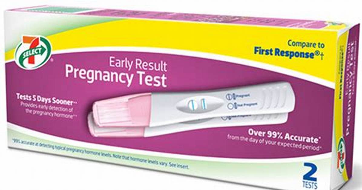 2026 Price Check Current 7 Eleven Pregnancy Test Costs And