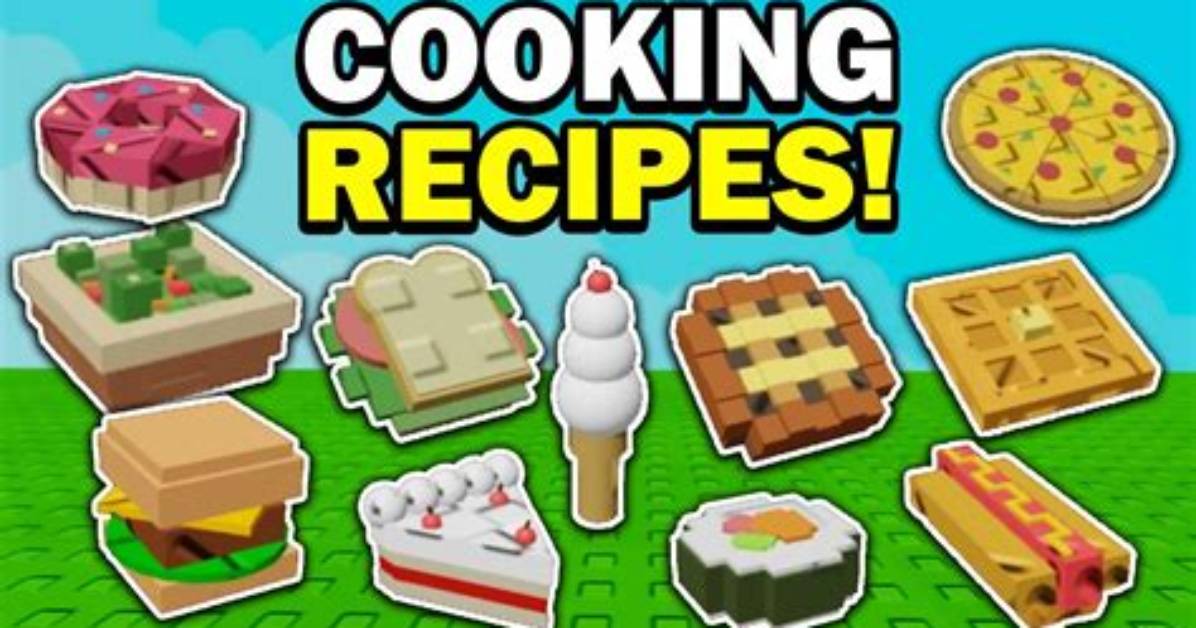 All Food Recipes in Roblox Grow a Garden Complete Cooking