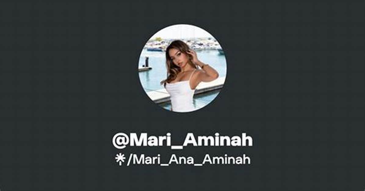 Are the Mari Aminah Leaks Real Breakdown of Circulating Photos And