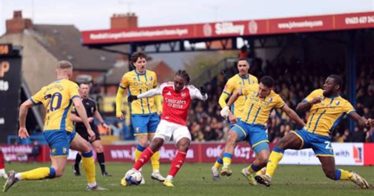 Arsenal Edge Past Mansfield Town Full Match Q a Player Ratings and Quarter