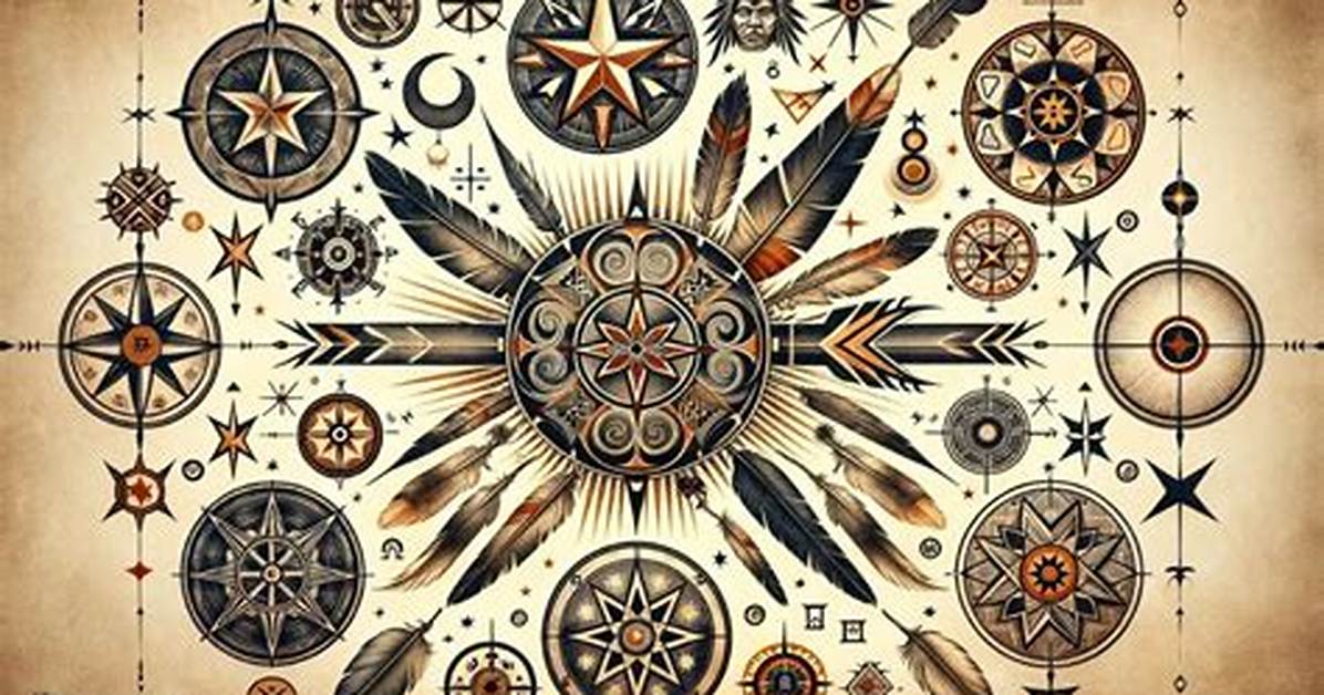 Authentic Cherokee Tattoo Symbols Historical Artifacts And
