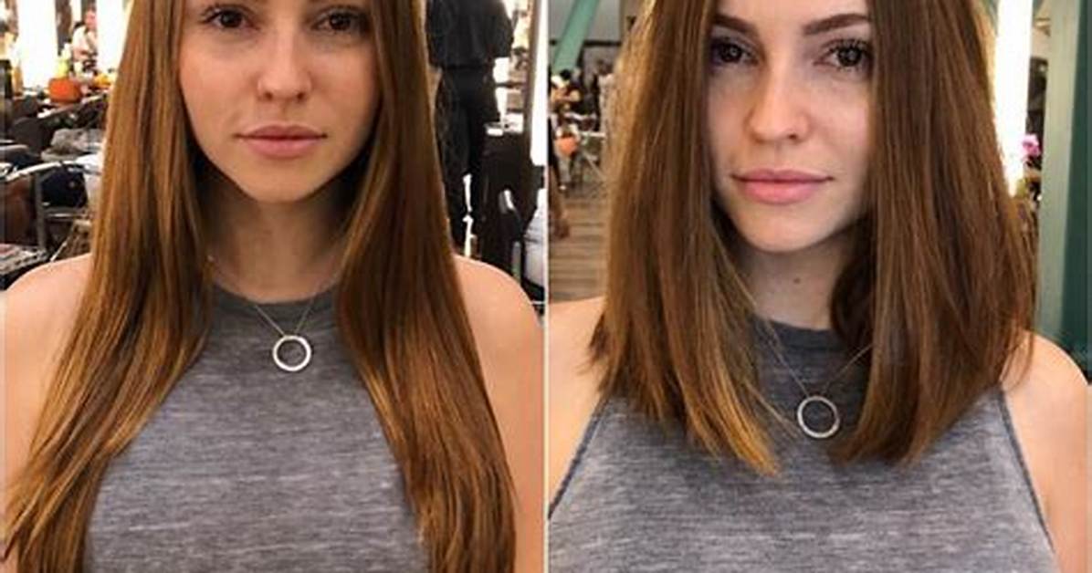 Before and After 7 Shoulder Length