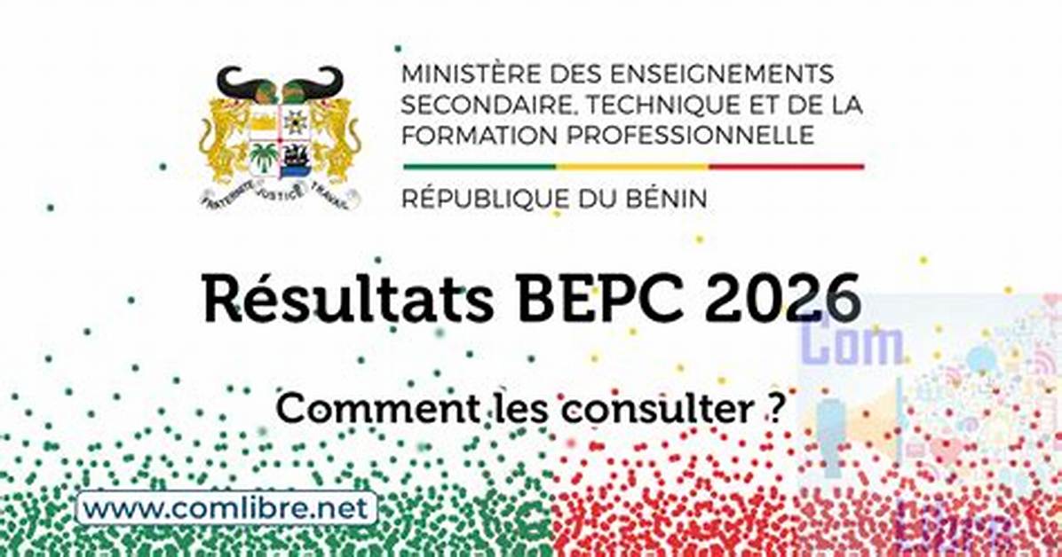Bepc 2026 Results Stun Benin Female Candidates Sweep Top Honors as Pass