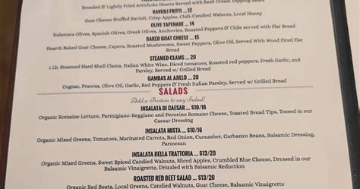 Bistro Di Bufala Menu Price and Sourcing Breakdown Is It Worth The