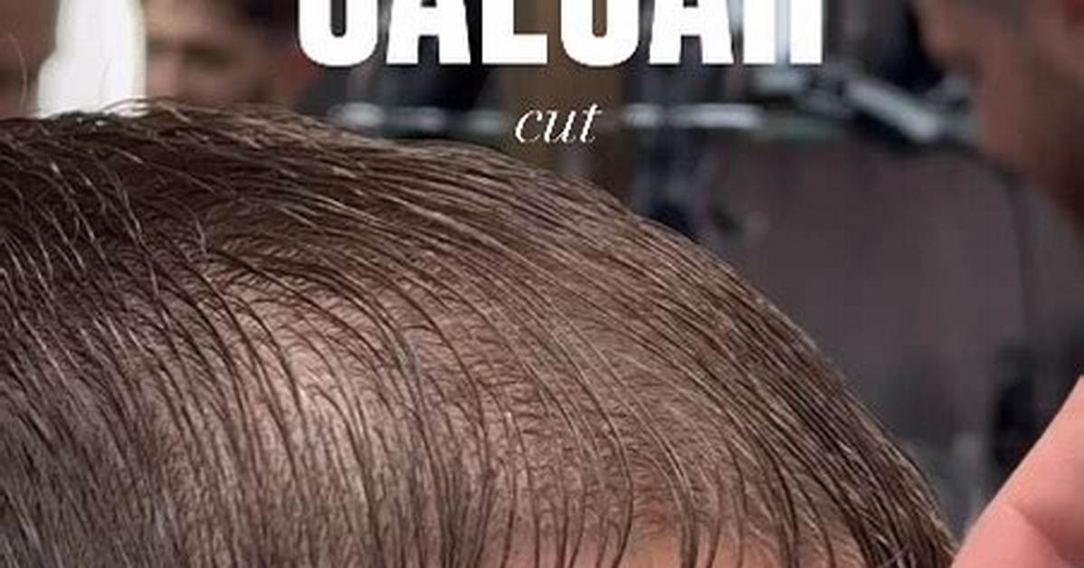 Black Caesar Cut Before and After Visual Guide to Fades Tapers And