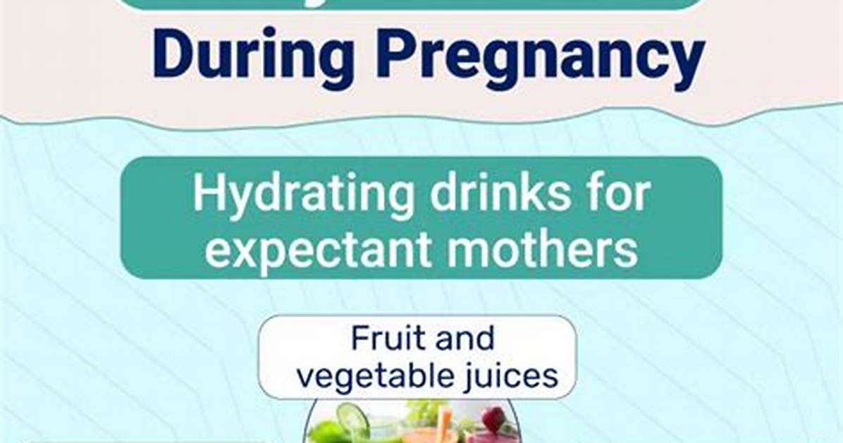 Can a Pregnant Woman Drink Bloom Hydration Health And