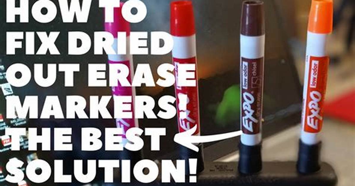 Can Dry Erase Marker Really Come out of Clothes Testing Popular