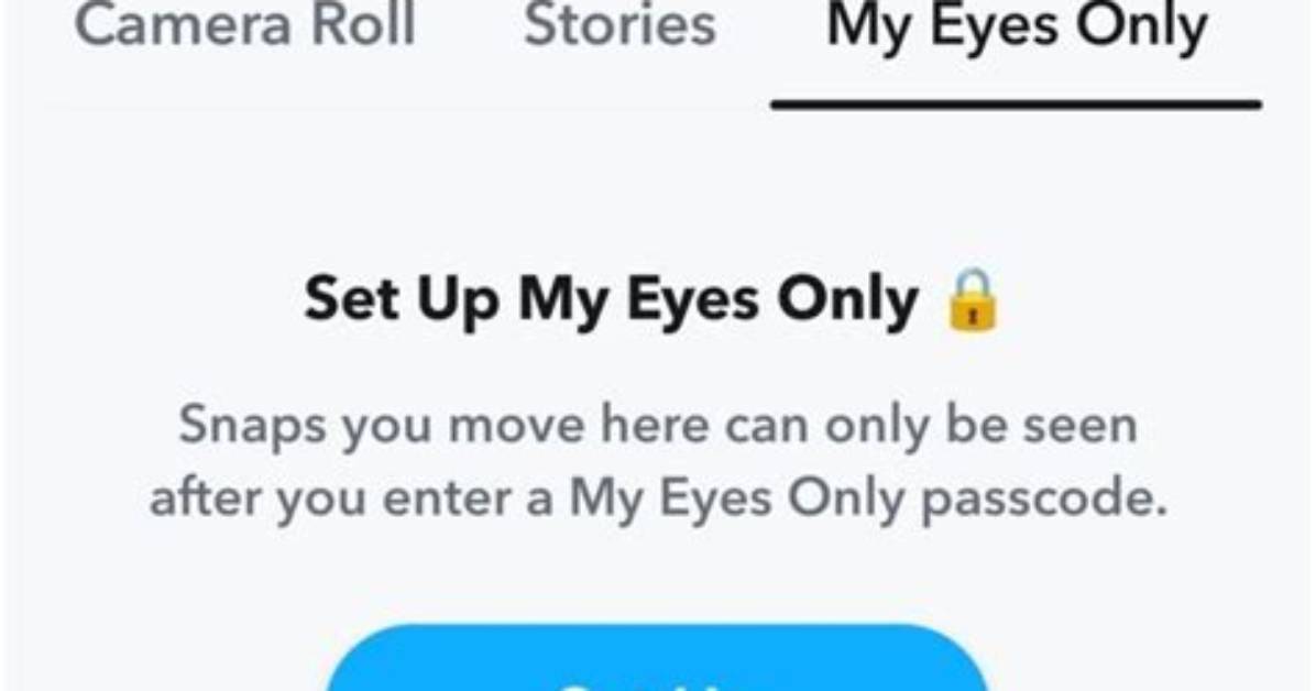 Can Snapchat S My Eyes Only Really Be Breached a Technical