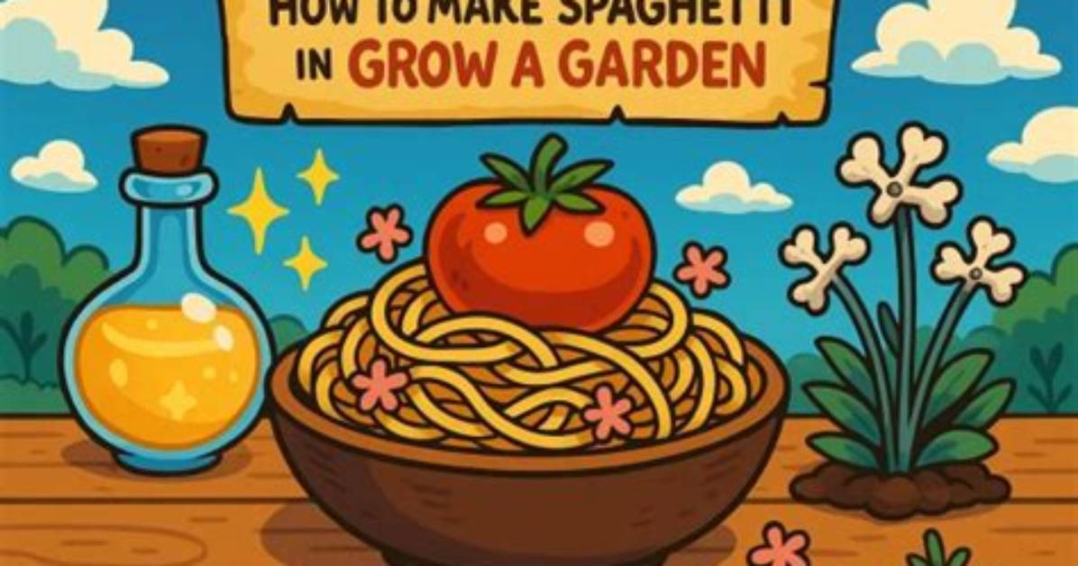 Can You Actually Make Spaghetti in Grow a Garden the Truth Behind The