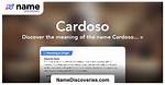 Cardoso Meaning and Legacy: Separating Etymology Myths from Historical Truth