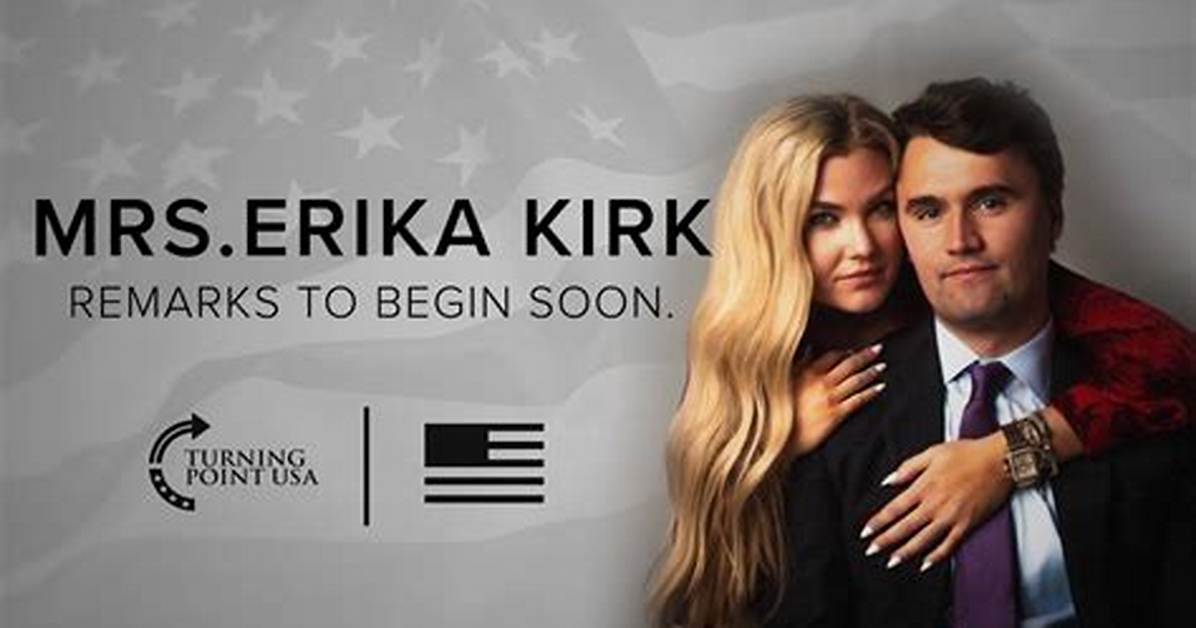 Charlie Kirk Case Update Erika Kirk Addresses Romance Rumors Amid Suspect