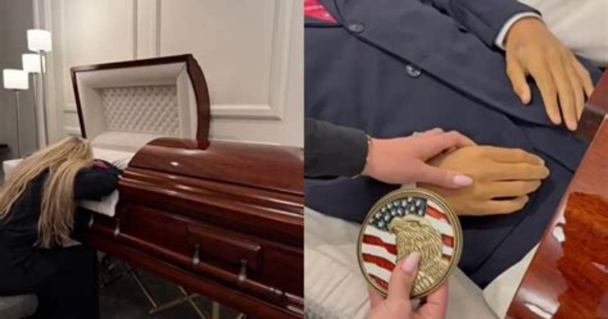 Charlie Kirk Casket Photos Examined Verified Images from Air Force Two to The