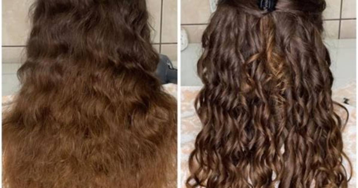 Cinna Curly Hair Transformation Visual Proof Before After And