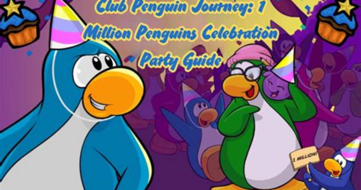 Club Penguin Journey 1 Million Party Item Guide All Free Collectibles Pins and Room