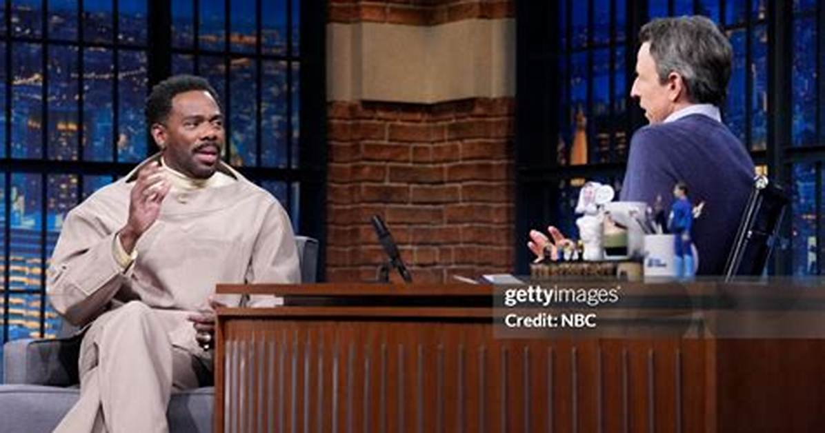 Colman Domingo Coaches Seth Meyers on Late Night Watch the Moonwalk Breakdown That Went