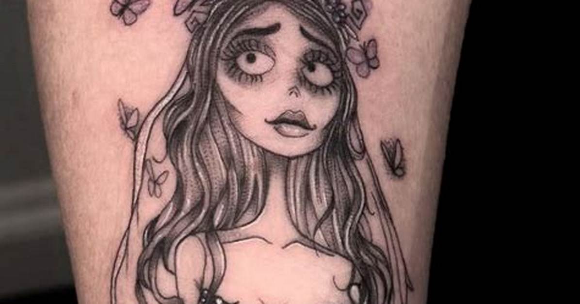 Corpse Bride Tattoo Meaning Guide Placement Styles And