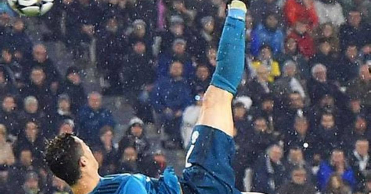 Cristiano Ronaldo S Wild Match Bicycle Kick Stunner Followed By