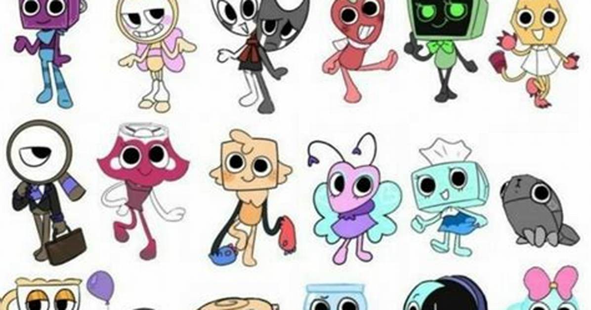 Dandy S World Full Body Character Reference Guide Toons