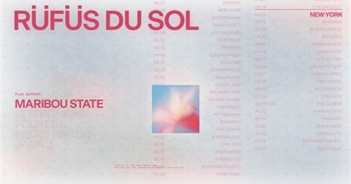 Did Rufus Du Sol Break Msg Records Examining the Inhale Exhale