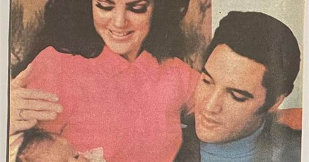 Elvis Priscilla and Baby Lisa Marie Archival Photos and the Real