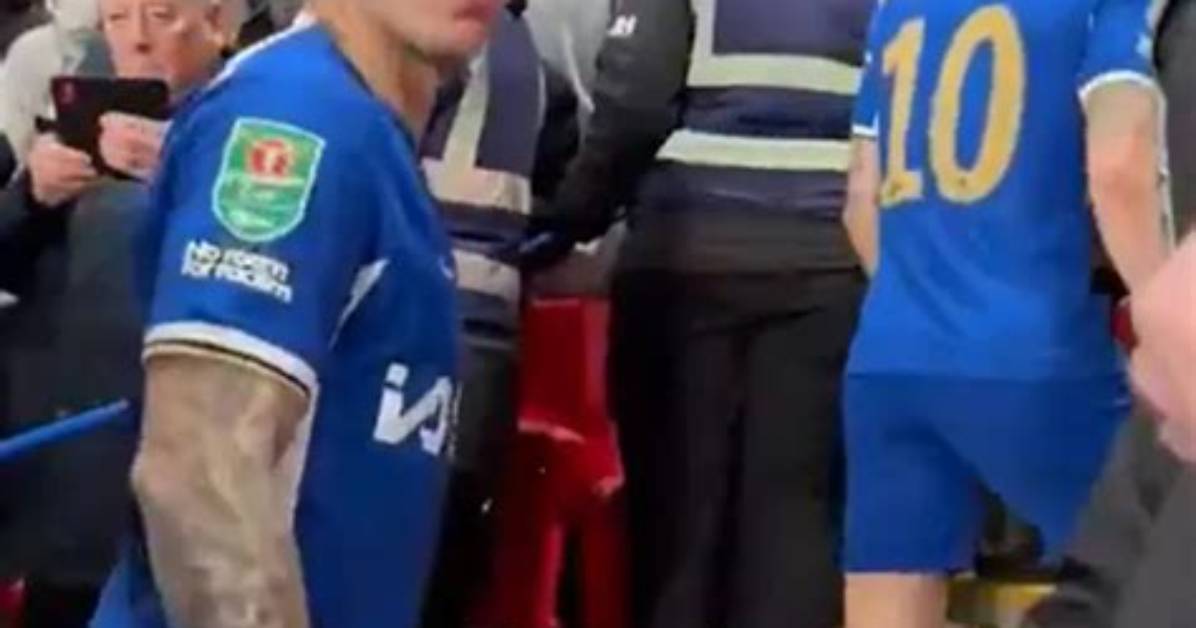 Enzo Unlucky Lad What Sparked Fernandez S Heated