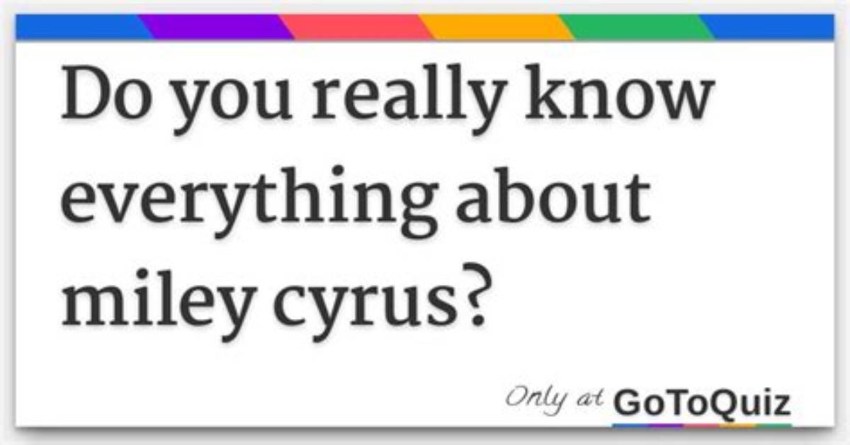 Everything You Want to Know About Miley Cyrus S Brothers Trace
