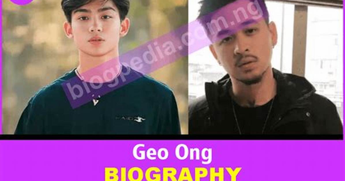 Fact Checking Geo Ong S Age at Jeremiah S Birth Clearing up Viral Misinformation And