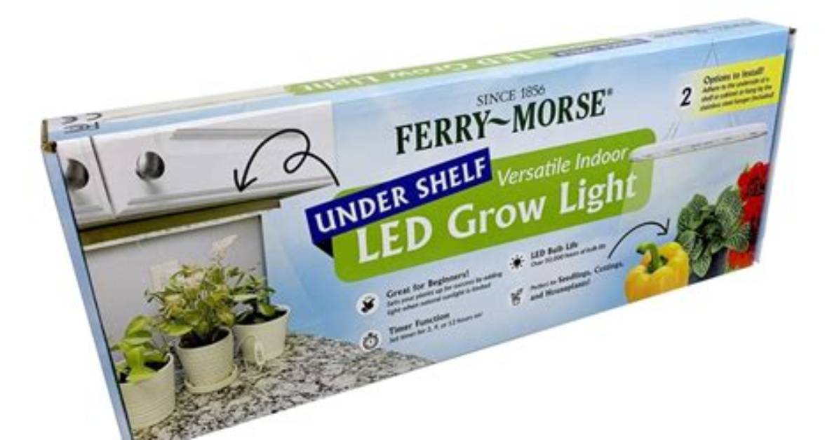Ferry Morse Grow Light Results 30 Day Seedling Growth Comparison
