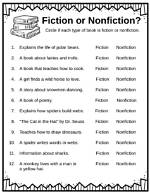Fiction vs Nonfiction: Checklist and Clues Inside Book Details