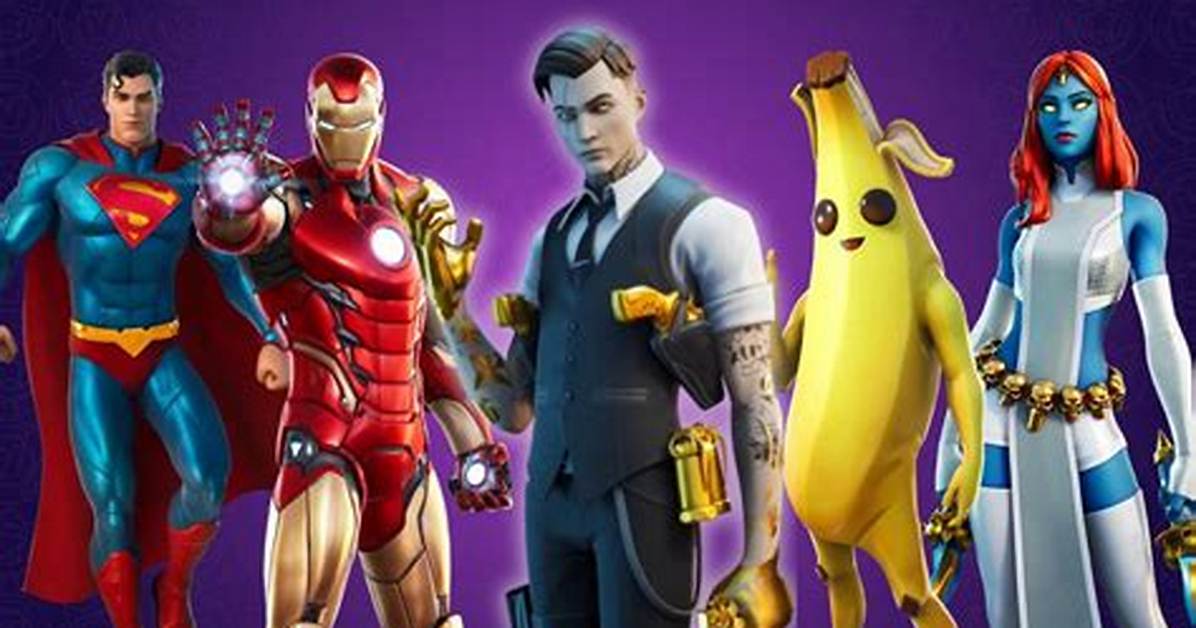 Fortnite Skin Sizing Evolution How Character