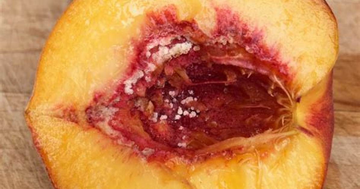 Found White Stuff Inside Your Peach Pit Here Is Exactly What It