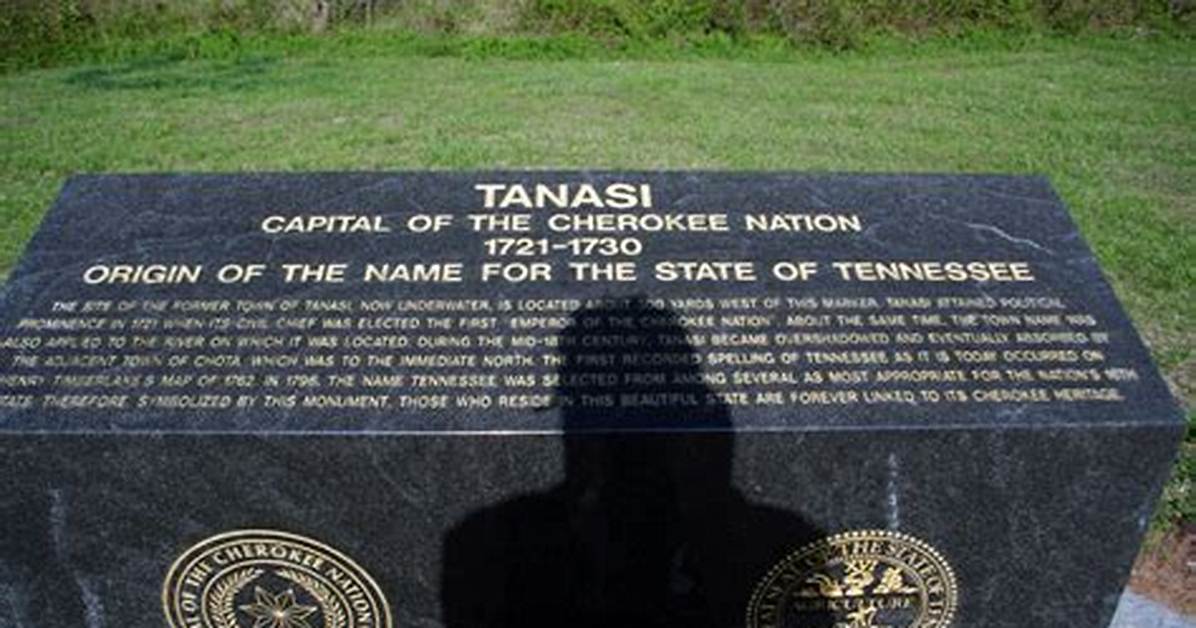 From Tanasi to Tennessee the Cherokee Origin Behind America S Trickiest