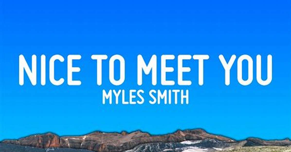 Full Official Lyrics to Meet The