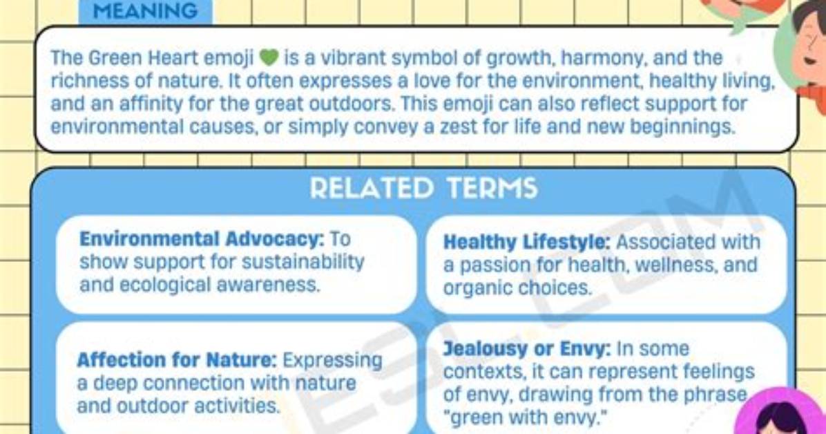 Green Heart Emoji Meaning Fact Check Romantic Crush Friend Zone Or