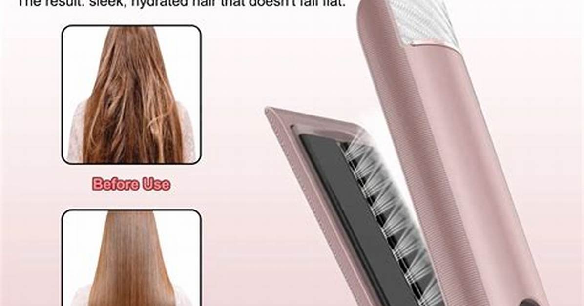 Hair Straightener vs Wrinkled