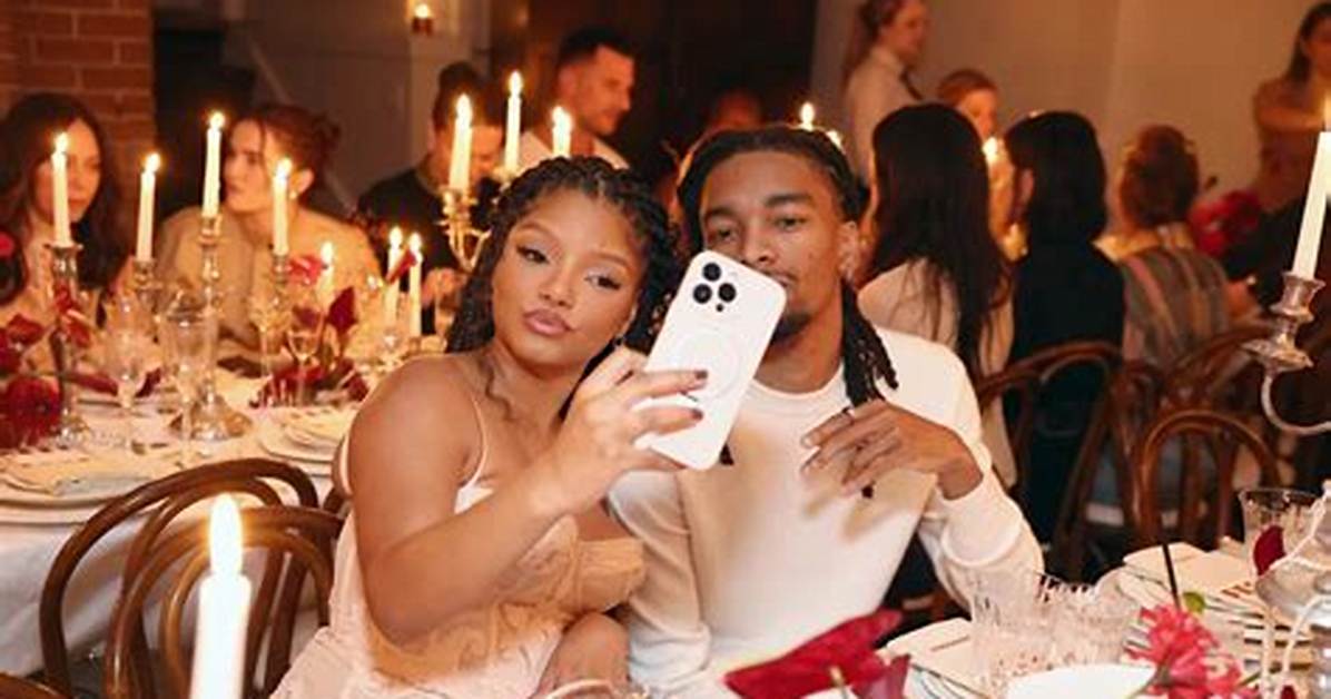 Halle Bailey and Scott Bridgeway Step out Together Photos Confirm