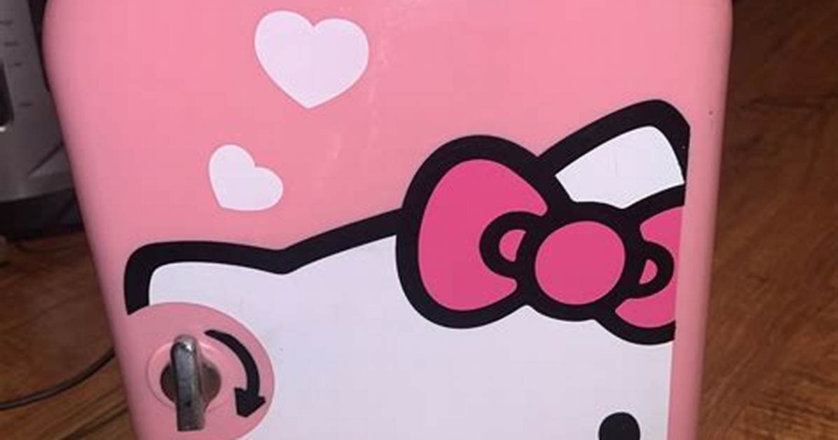 Hello Kitty Mini Fridge Fact Check Noise Levels Energy Draw and Thermoelectric