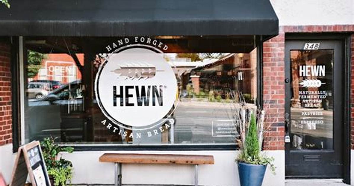 Hewn Bakery Evanston Visitor Guide Viral Drinks Sourdough Breads And