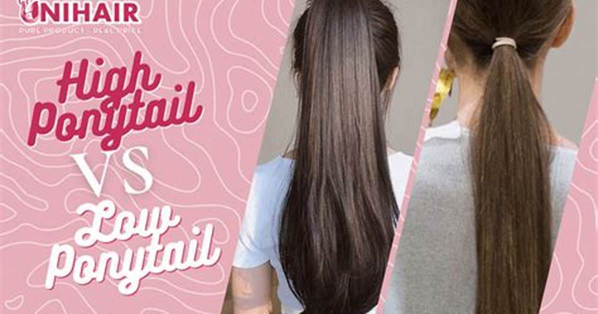 High vs Low Ponytails Which Prom