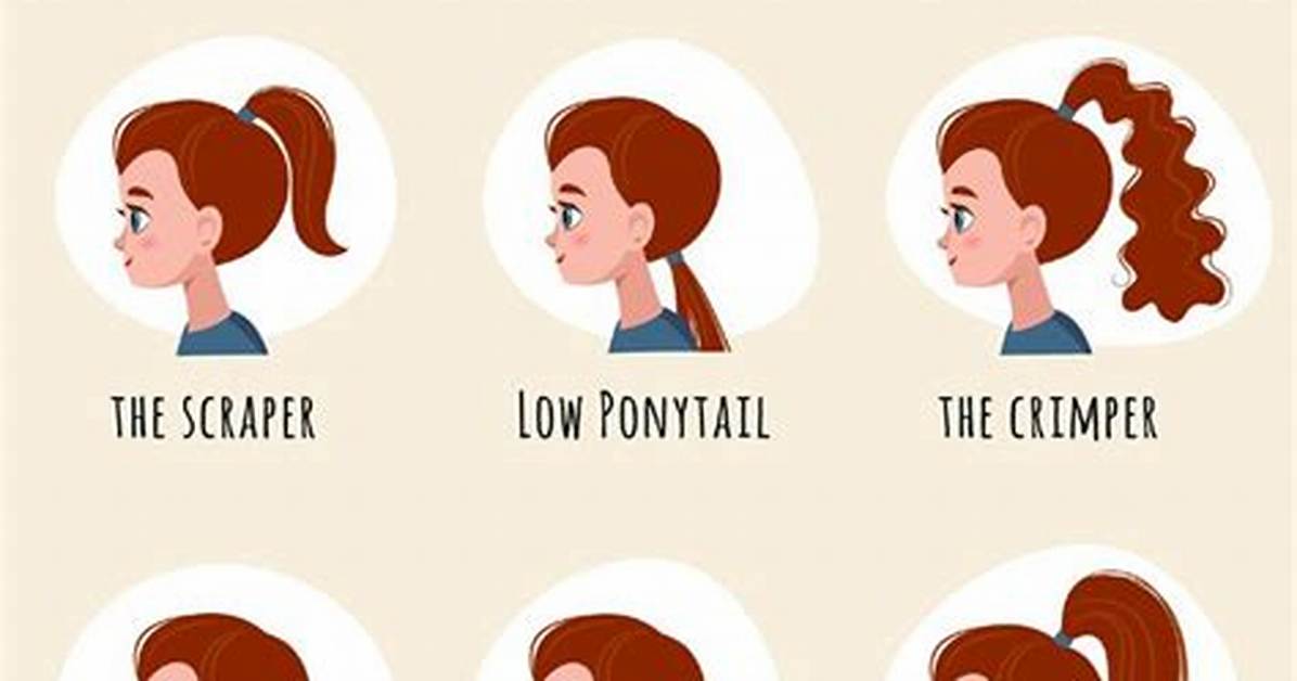 High vs Low Ponytails