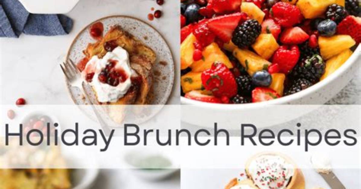 Holiday Brunch Solved Overnight Prep To