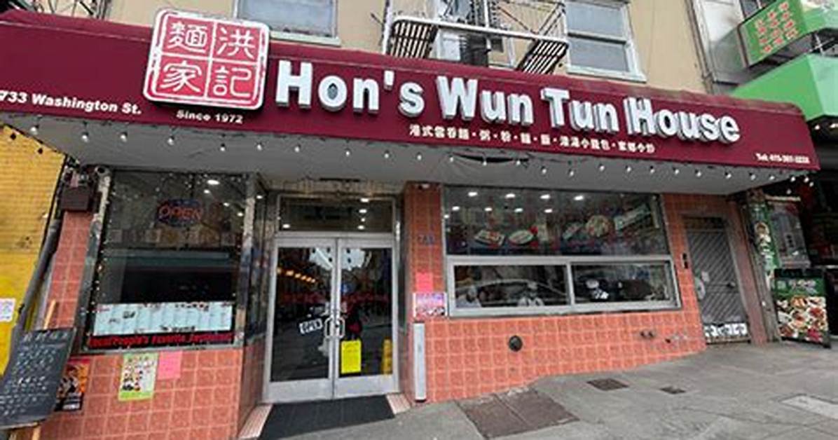 Hon S Wun Tun House Timeline from Chinatown Stalwart to Modern Sf Multi