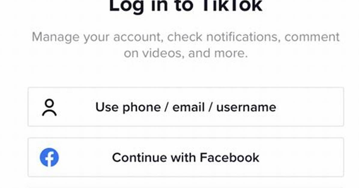 How to Fix Tiktok Login Issues Complete Troubleshooting
