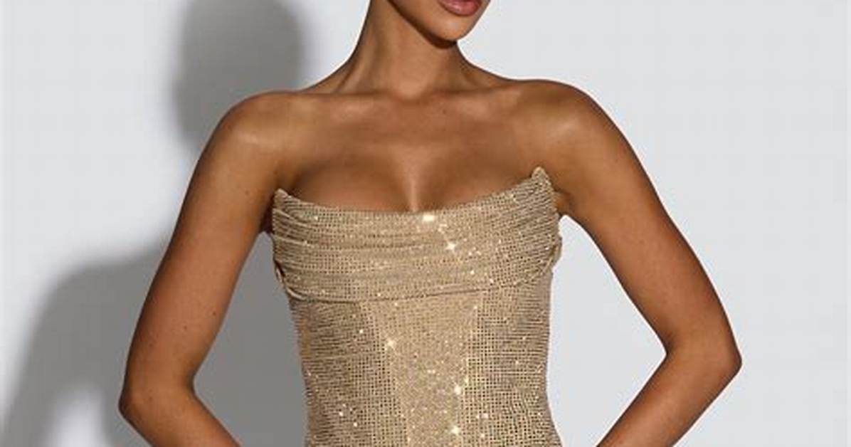 How to Wear a Gold Mini Dress Celebrity Styling Rules And