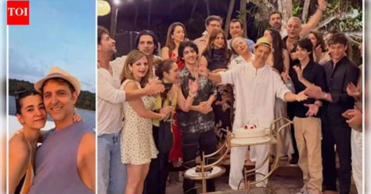 Hrithik Roshan Celebrates 5 Year S with Saba Azad Inside Sussanne Khan S